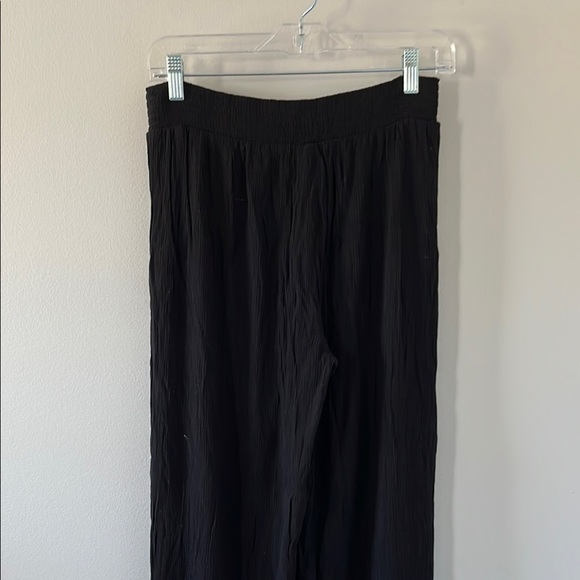 Kona Sol Black Flowy Women's Pants. Size medium - Picture 5 of 7